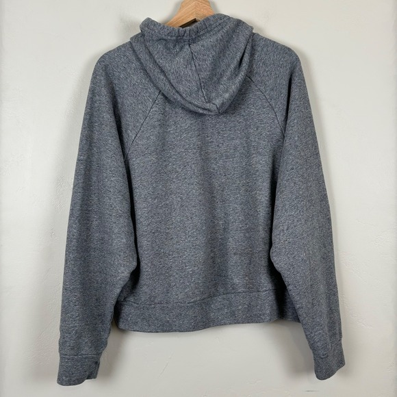 Vuori Sweatshirt Women L French Terry Pullover Hoodie Oversized Boxy Gray VW281 - Picture 5 of 11